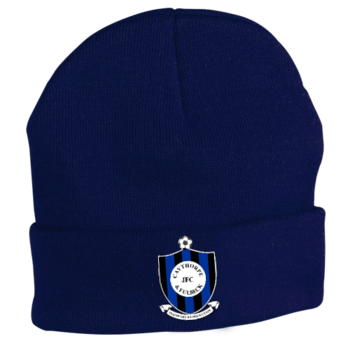 Woolly Hat - Navy (Embroidered Badge)
