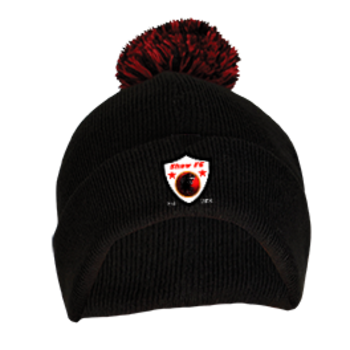 Club Bobble Hat (Embroidered badge)