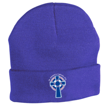 School Woolly Hat (Embroidered Badge)