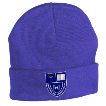 School Woolly Hat (Embroidered Badge)