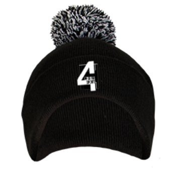 Bobble Hat (Embroidered Badge)